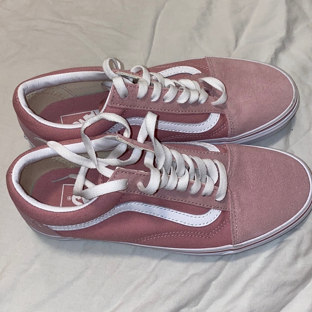 pink old school vans